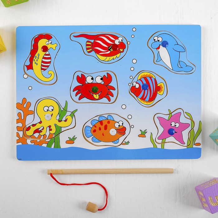 Рыбалка «Морские глазастики», 8 элементов + 1 удочка
Рыбалка «Морские глазастики», 8 элементов + 1 удочка