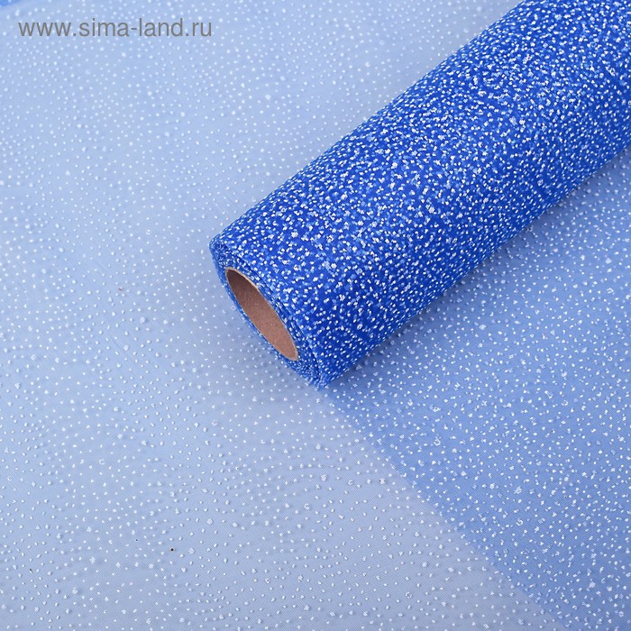 Органза для цветов "Снег", синий, 0,5 х 9 м
Органза для цветов "Снег", синий, 0,5 х 9 м