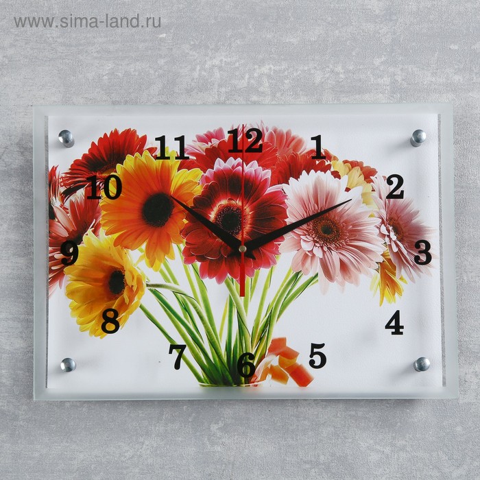 Часы настенные, серия: Цветы, "Цветы", 25х35 см микс
Часы настенные, серия: Цветы, "Цветы", 25х35 см микс