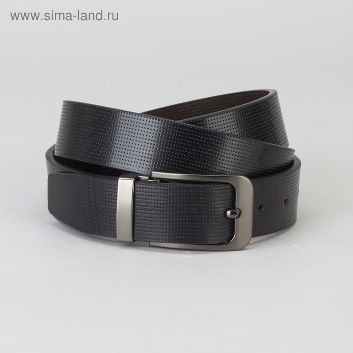 Ремень мужской, пряжка тёмный металл, ширина - 3 см, цвет чёрный
Ремень мужской, пряжка тёмный металл, ширина - 3 см, цвет чёрный