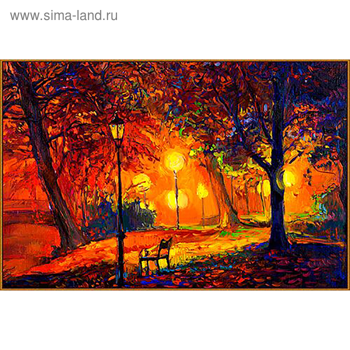 Алмазная мозаика «Осенний сквер», 33 цвета
Алмазная мозаика «Осенний сквер», 33 цвета