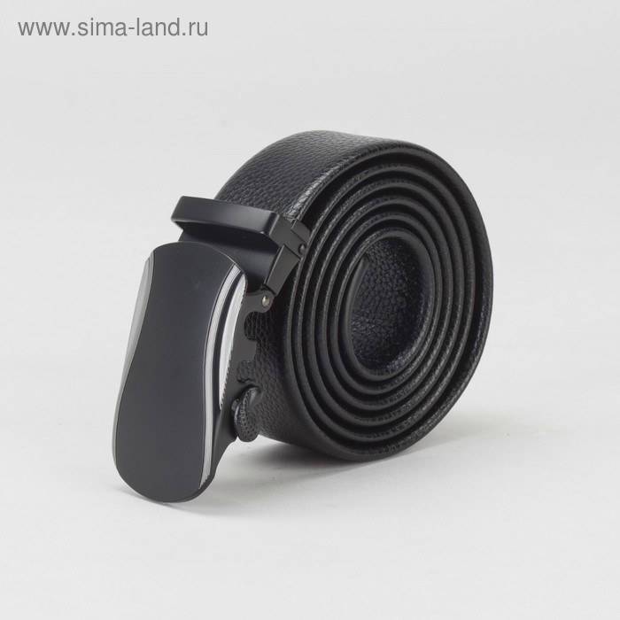 Ремень мужской, гладкий, пряжка - автомат матовый металл, ширина - 3,8 см, цвет чёрный
Ремень мужской, гладкий, пряжка - автомат матовый металл, ширина - 3,8 см, цвет чёрный