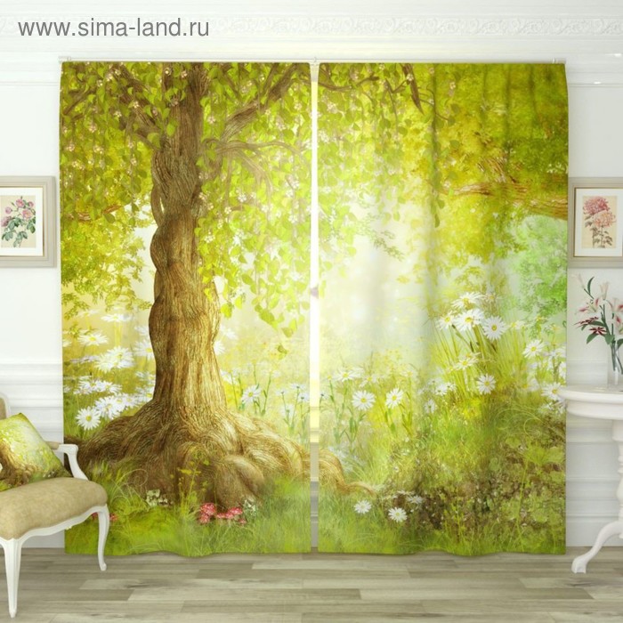 Фотошторы «Утренний сказочный лес», размер 150х260 см-2 шт., габардин
Фотошторы «Утренний сказочный лес», размер 150х260 см-2 шт., габардин
