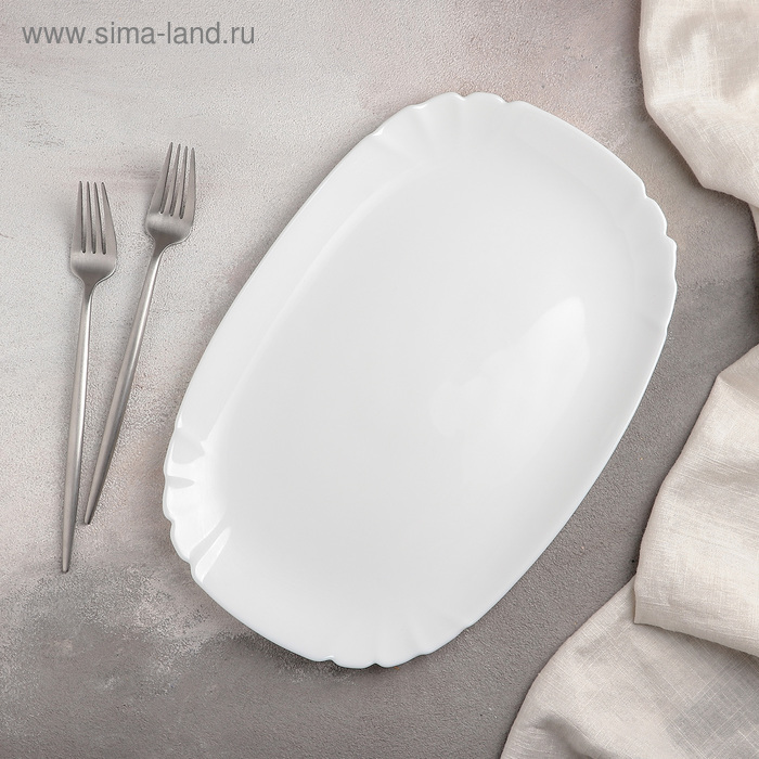 Блюдо овальное Lotusia, 34×22,6 см
Блюдо овальное Lotusia, 34×22,6 см