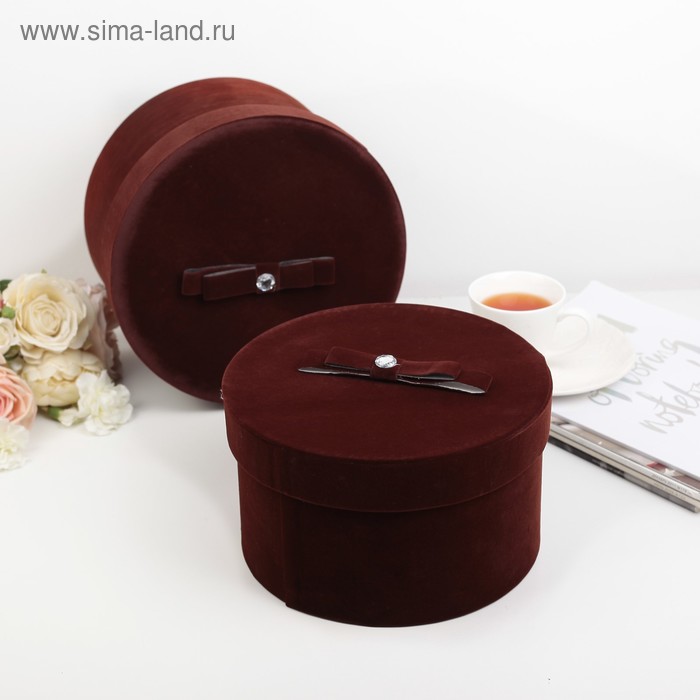 Набор коробок 2 в 1, "Бархат", 26 х 26 х 15 - 24 х 24 х 14,5 см
Набор коробок 2 в 1, "Бархат", 26 х 26 х 15 - 24 х 24 х 14,5 см