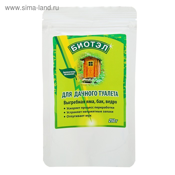 Препарат для дачных туалетов БИОТЭЛ, 250 г 
Препарат для дачных туалетов БИОТЭЛ, 250 г