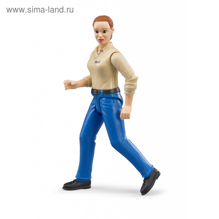 фото Фигурка женщины в голубых джинсах bruder