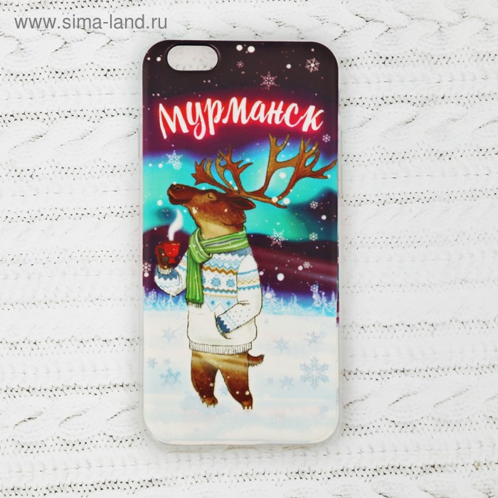 Чехол для телефона iPhone 6 «Мурманск. Олень»