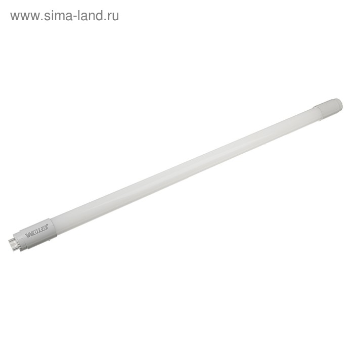 Лампа светодиодная WOLTA, Т8, G13, 10 Вт, 6500 К, холодный белый
Лампа светодиодная WOLTA, Т8, G13, 10 Вт, 6500 К, холодный белый