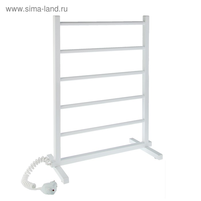Полотенцесушитель электрический "Ларис Классик" ЧК6, напольный, 500х700 мм, 111 Вт, белый
Полотенцесушитель электрический "Ларис Классик" ЧК6, напольный, 500х700 мм, 111 Вт, белый