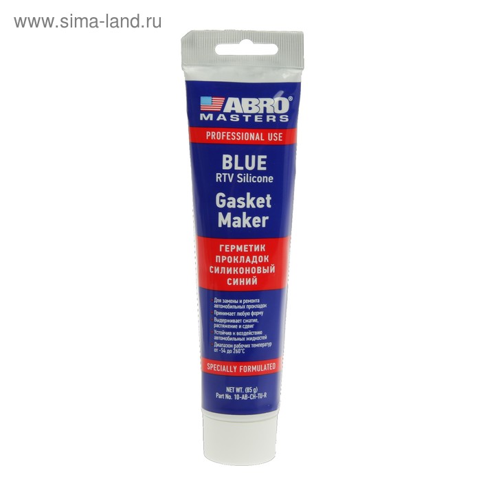 Герметик прокладок ABRO MASTERS синий, в мягкой тубе, 85 г 10-AB-CH-TU-R
Герметик прокладок ABRO MASTERS синий, в мягкой тубе, 85 г 10-AB-CH-TU-R