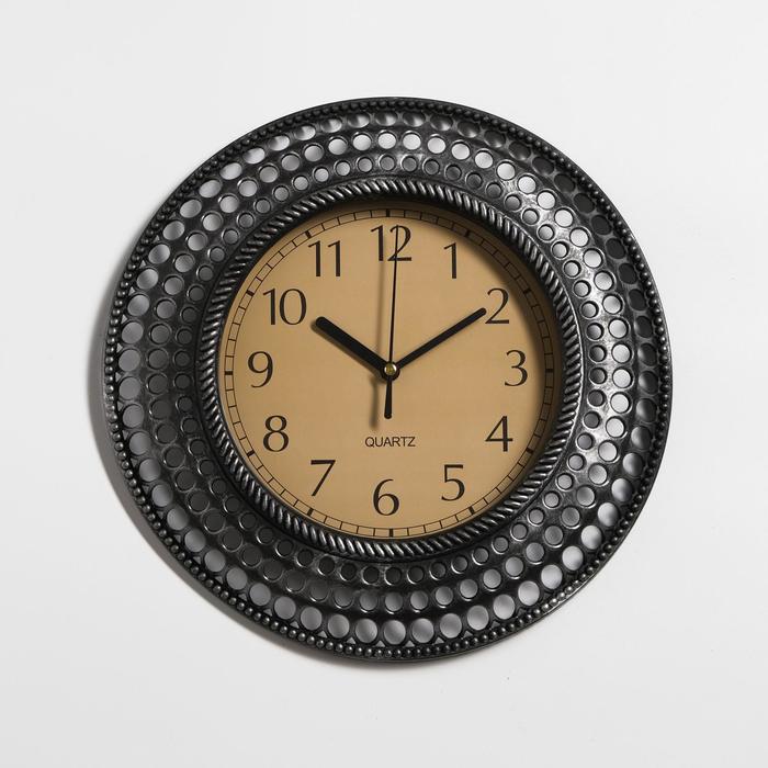 Часы настенные, серия: Интерьер, "Бетмаль", d=30 см, хром
Часы настенные, серия: Интерьер, "Бетмаль", d=30 см, хром