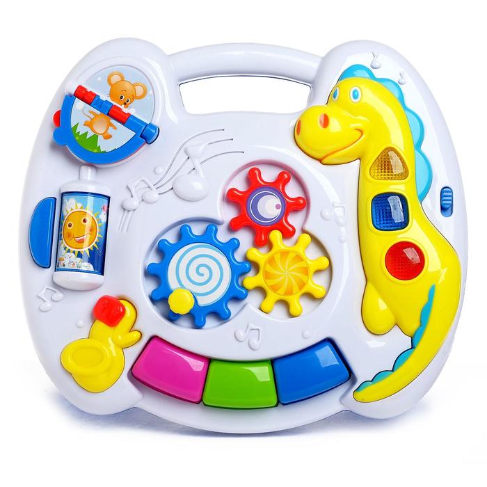 фото Детский столик-подвеска «солнышко», световые и звуковые эффекты, работает от батареек zabiaka