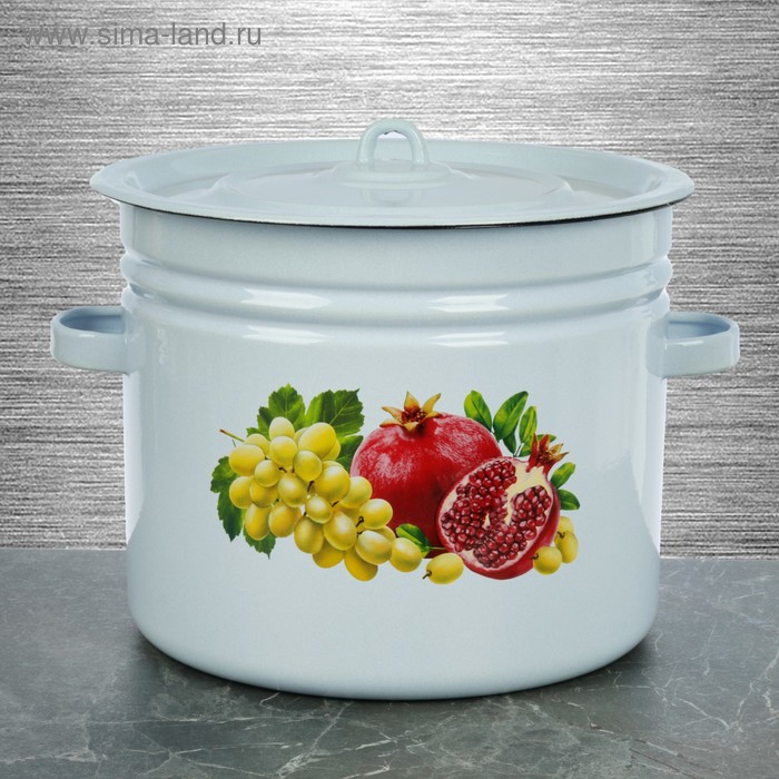 Бак, 20 л, декор серо-голубой
Бак, 20 л, декор серо-голубой