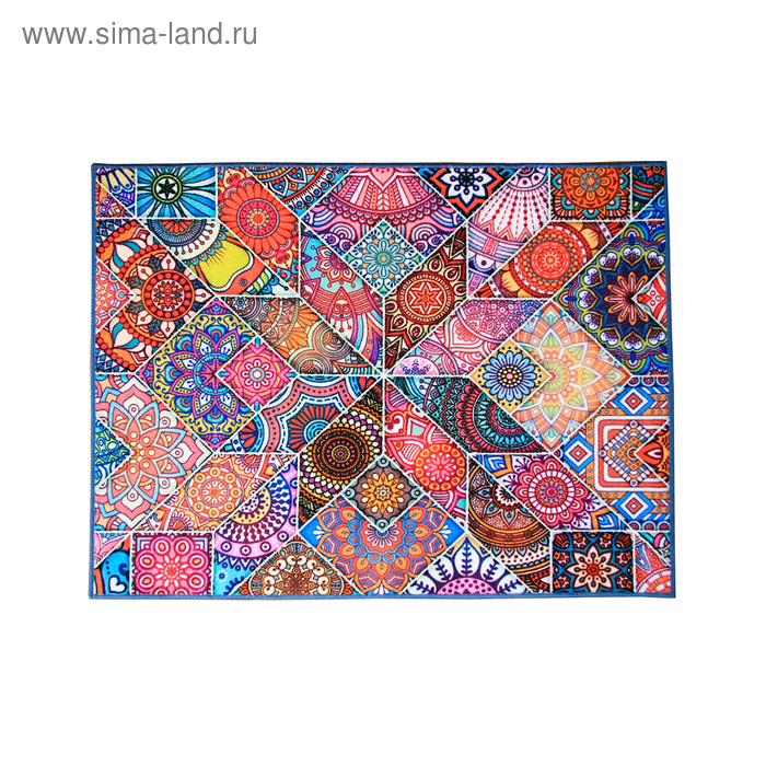 фото Коврик «мозаика», размер 100х133 см mac carpet