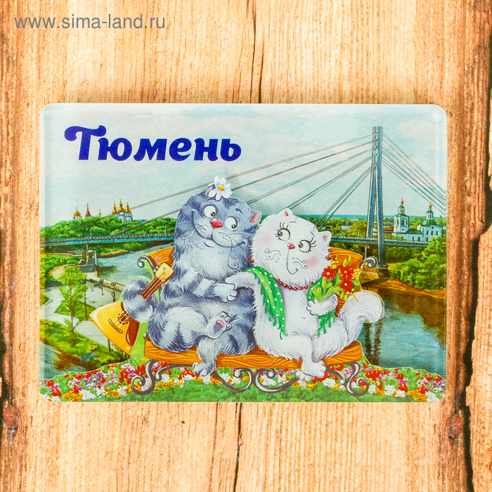 Магнит «Тюмень. Мост влюблённых»
Магнит «Тюмень. Мост влюблённых»