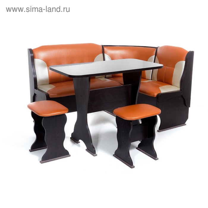 Кухонный уголок Орхидея 1500х1100х840 Венге/Оранж/Беж
Кухонный уголок Орхидея 1500х1100х840 Венге/Оранж/Беж