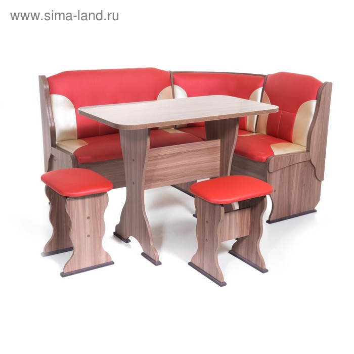 Кухонный уголок Орхидея 1500х1100х840 Ясень шимо темный/Красный/Беж
Кухонный уголок Орхидея 1500х1100х840 Ясень шимо темный/Красный/Беж