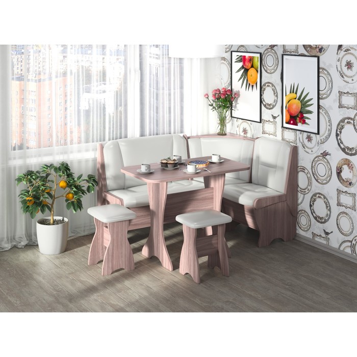 Кухонный уголок Орхидея 1500х1100х840 Ясень шимо темный/Милк
Кухонный уголок Орхидея 1500х1100х840 Ясень шимо темный/Милк