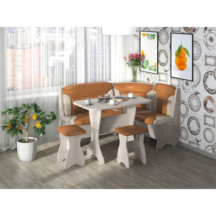 Кухонный уголок Орхидея 1500х1100х840 Ясень шимо светлый/Золото/Беж
Кухонный уголок Орхидея 1500х1100х840 Ясень шимо светлый/Золото/Беж