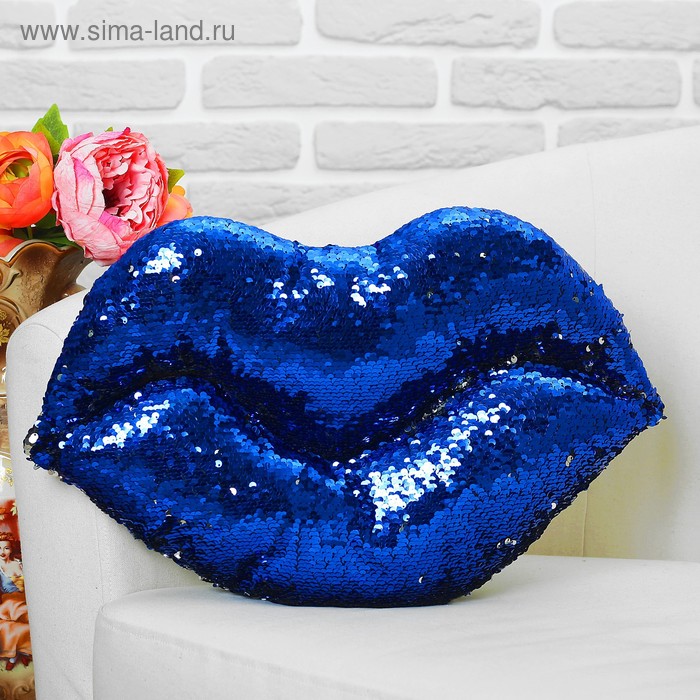 Мягкая игрушка «Губы», хамелеон, цвет серебряно-синий
Мягкая игрушка «Губы», хамелеон, цвет серебряно-синий