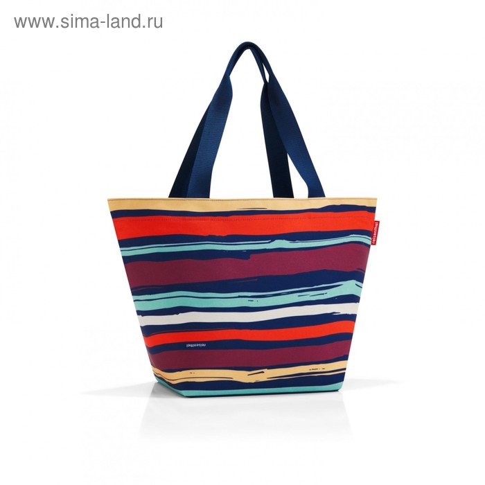 Сумка-шопер, размер 51 x 30,5 x 26 см, принт полоска 
Сумка-шопер, размер 51 x 30,5 x 26 см, принт полоска