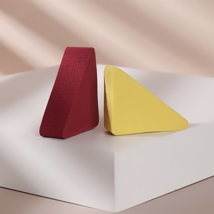 Набор спонжей для нанесения косметики, 6 × 3,2 см, 2 шт, цвет МИКС
Набор спонжей для нанесения косметики, 6 × 3,2 см, 2 шт, цвет МИКС