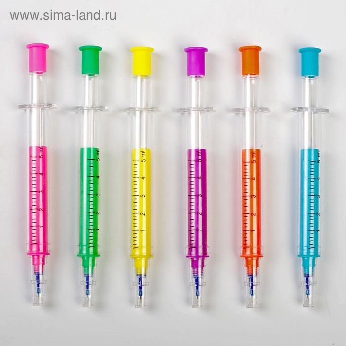 Ручка-прикол Calligrata "Шприц", гелевая, МИКС
Ручка-прикол Calligrata "Шприц", гелевая, МИКС