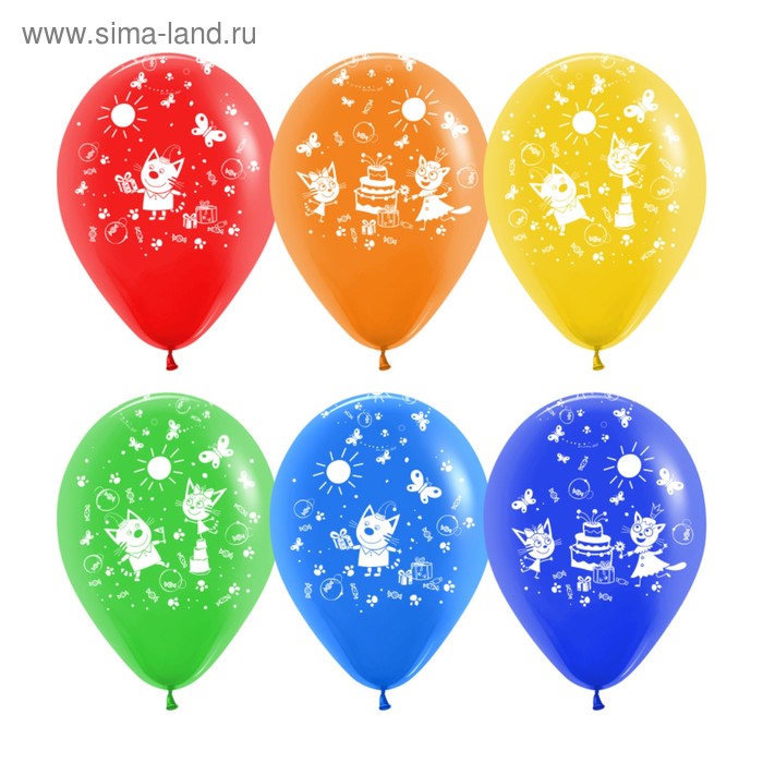 Шар латексный 12" «Три кота подарки ассорти», пастель, 5-сторонний, набор 50 шт., МИКС
Шар латексный 12" «Три кота подарки ассорти», пастель, 5-сторонний, набор 50 шт., МИКС