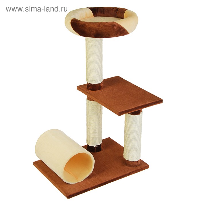 Комплекс с когтеточками, 55 х 40 х 92 см, искусственный мех/канат/сизаль, микс цветов
Комплекс с когтеточками, 55 х 40 х 92 см, искусственный мех/канат/сизаль, микс цветов
