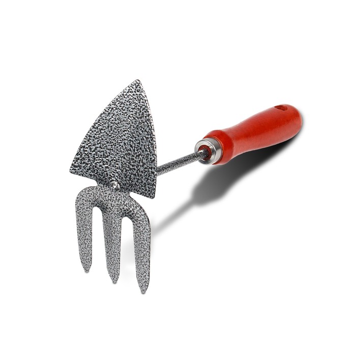 Мотыжка комбинированная, длина 24 см, деревянная ручка
Мотыжка комбинированная, длина 24 см, деревянная ручка