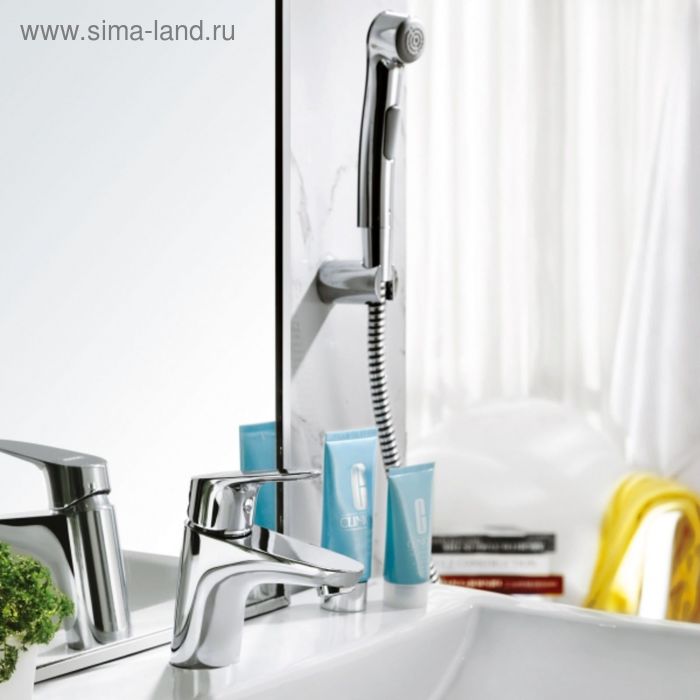 фото Смеситель для раковины bravat drop 7f14898c-2, с гигиеническим душем