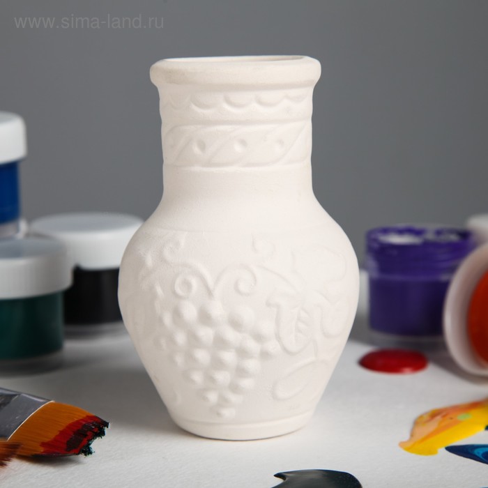 Фигурка-раскраска "Ваза", под роспись, 10 см
Фигурка-раскраска "Ваза", под роспись, 10 см
