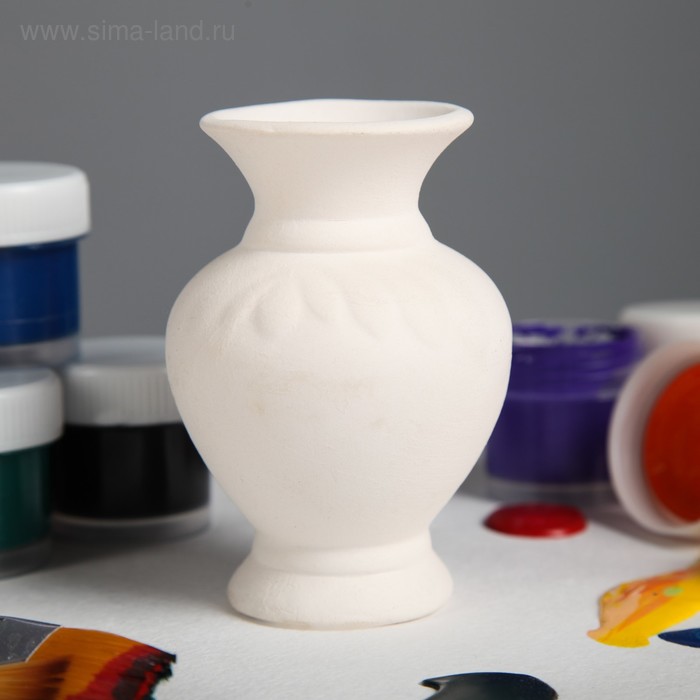 Фигурка-раскраска "Ваза", под роспись, 9 см
Фигурка-раскраска "Ваза", под роспись, 9 см
