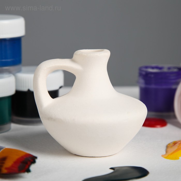 Фигурка-раскраска "Ваза", под роспись, 6 см
Фигурка-раскраска "Ваза", под роспись, 6 см