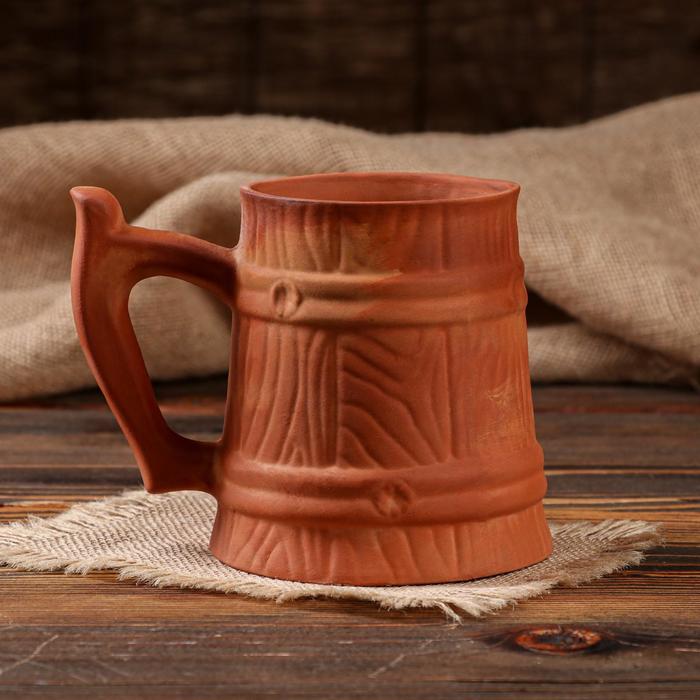 Бокал для пива "Старина", декор, красная глина, 1 л, микс
Бокал для пива "Старина", декор, красная глина, 1 л, микс