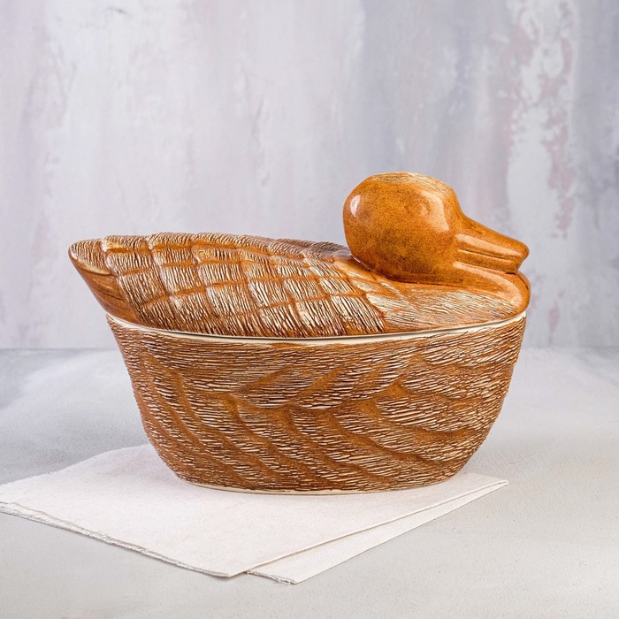 Горшок духовой "Утка", 3 л
Горшок духовой "Утка", 3 л