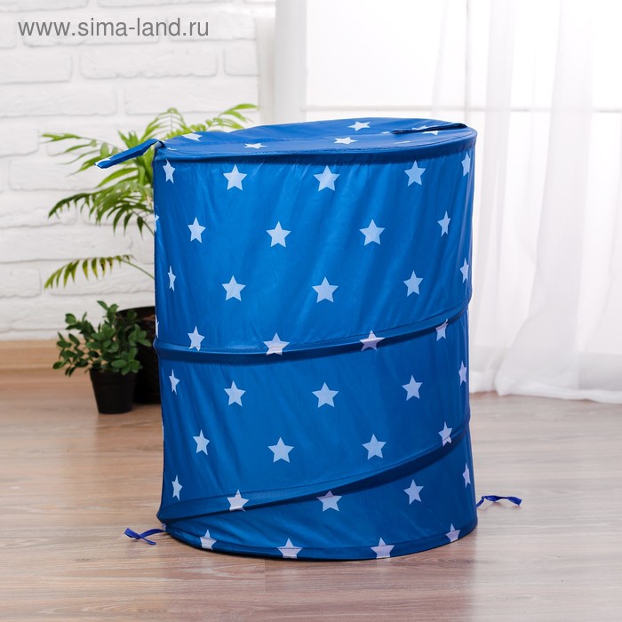 фото Корзина для игрушек "звёзды"