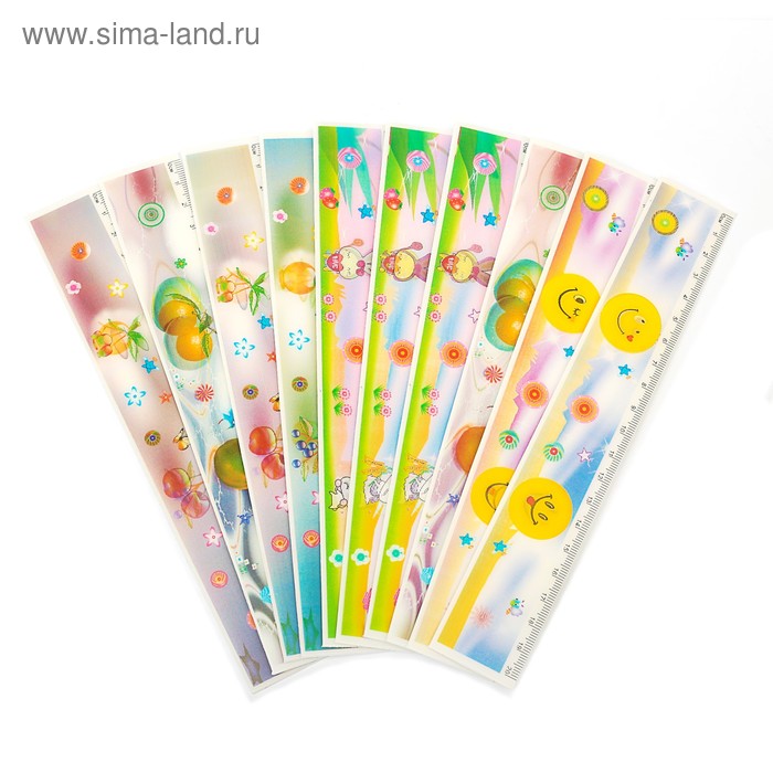 Линейка 20 см, детская, с рисунком 3D, МИКС
Линейка 20 см, детская, с рисунком 3D, МИКС