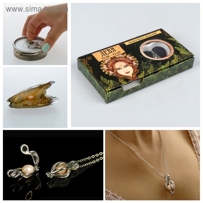 Жемчужина желаний "Зодиак-дева" (цепочка 45 см+кулон)
Жемчужина желаний "Зодиак-дева" (цепочка 45 см+кулон)