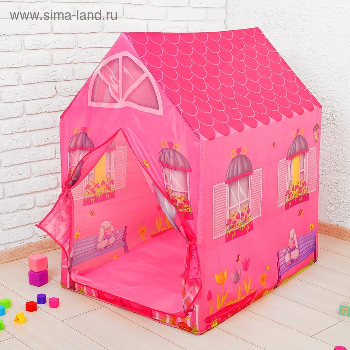 фото Палатка детская игровая «загородный дом»