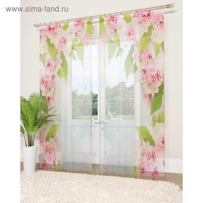 Фототюль «Воздушное настроение», размер 145 х 260 см - 2 шт., вуаль
Фототюль «Воздушное настроение», размер 145 х 260 см - 2 шт., вуаль