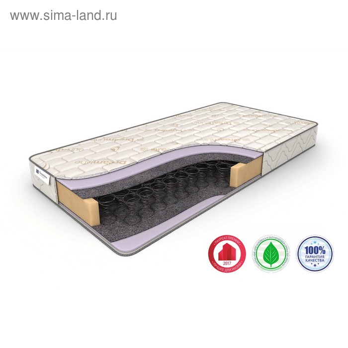 фото Матрас classic +15 bs-120, размер 180 х 190 см, высота 17 см, стёганая бязь dreamline