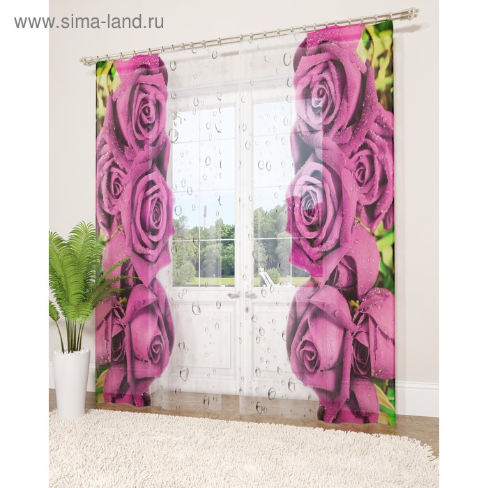 Фототюль «Учтивость», размер 145 х 260 см - 2 шт., вуаль
Фототюль «Учтивость», размер 145 х 260 см - 2 шт., вуаль