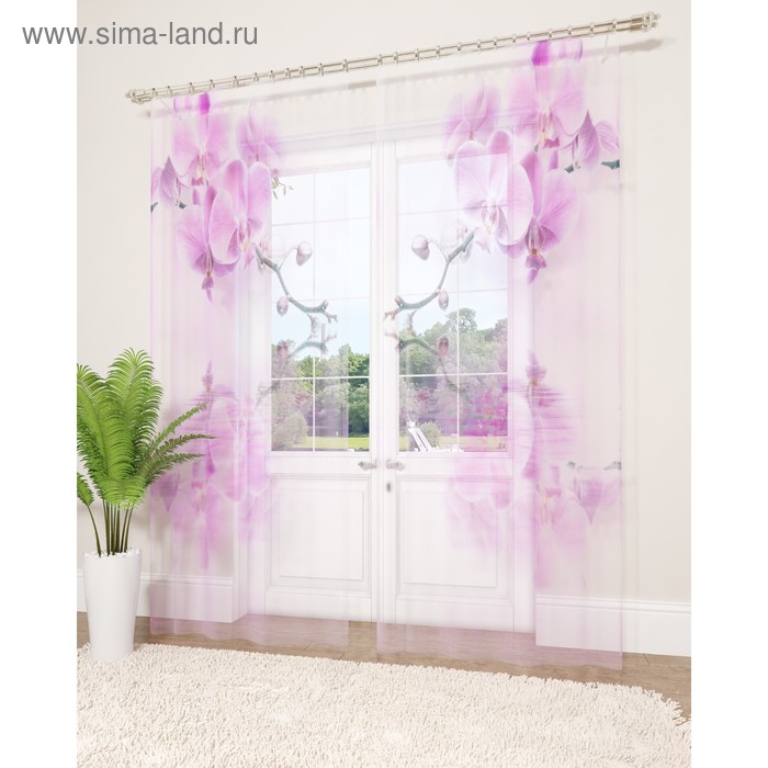 Фототюль «Хрупкость, нежность», размер 145 х 260 см - 2 шт., вуаль
Фототюль «Хрупкость, нежность», размер 145 х 260 см - 2 шт., вуаль