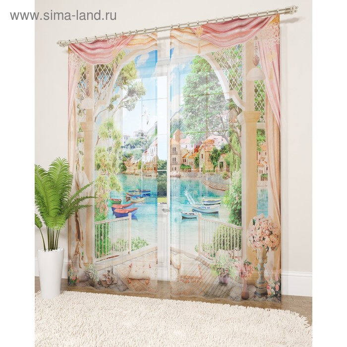 Фототюль «Прекрасное утро», размер 145 х 260 см - 2 шт., вуаль
Фототюль «Прекрасное утро», размер 145 х 260 см - 2 шт., вуаль