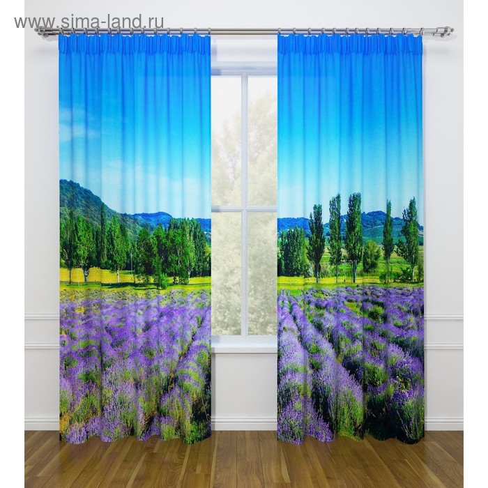 Фототюль «Поля прованса», размер 145 х 260 см - 2 шт., вуаль
Фототюль «Поля прованса», размер 145 х 260 см - 2 шт., вуаль