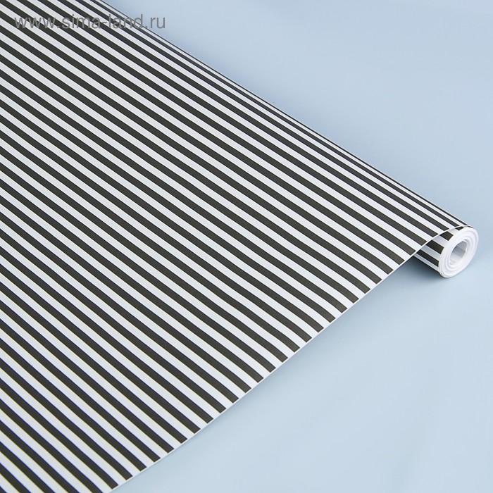 Бумага упаковочная крафт "Полоски чёрные", 0,5 х 10 м, 70 г
Бумага упаковочная крафт "Полоски чёрные", 0,5 х 10 м, 70 г