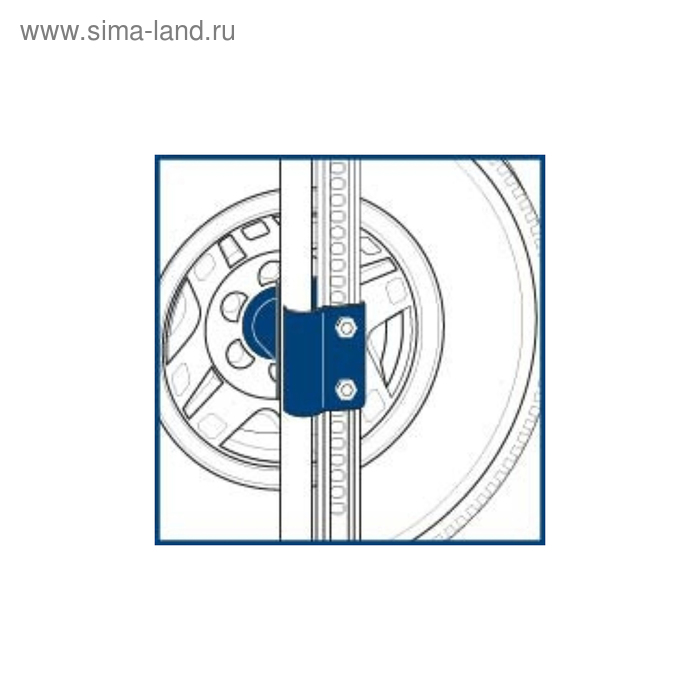 фото Устройство stels, для крепления реечного домкрата к запасному колесу