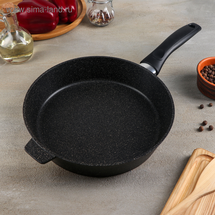 Сковорода «Хозяюшка», d=24 см, пластиковая ручка
Сковорода «Хозяюшка», d=24 см, пластиковая ручка